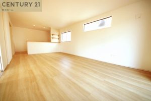 ﾟ.物件情報.ﾟ19帖超えリビング！窮屈さを感じることなく家族団らんの時間をゆったり過ごせます♪